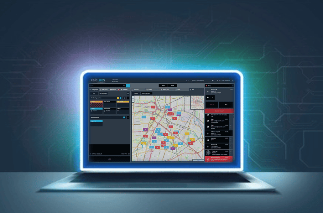 Tait LifeX - THE FUTURE BEYOND VOICE DISPATCHING IS HERE